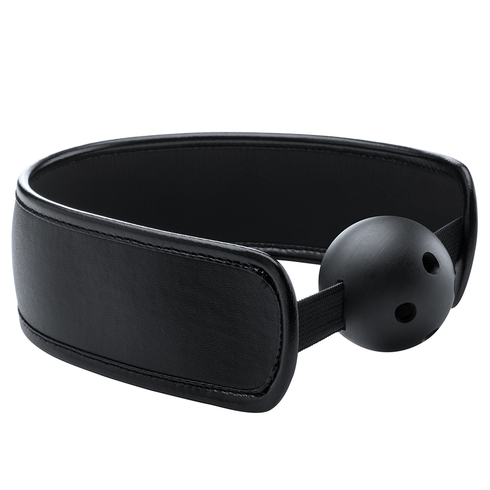 Mordaça Brace Ball Gag Preta - Image 4