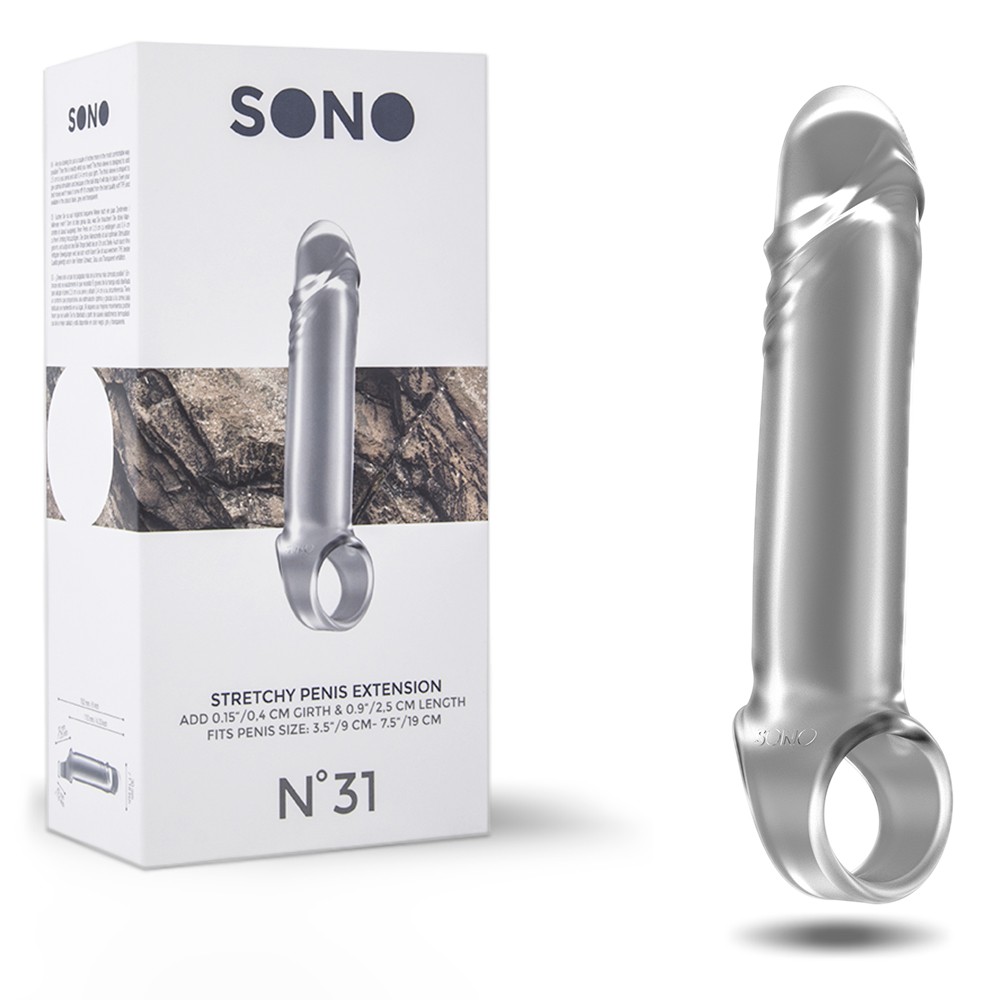 Manga Com Extensão Para O Pénis Sono Nº31 Transparente - Image 2