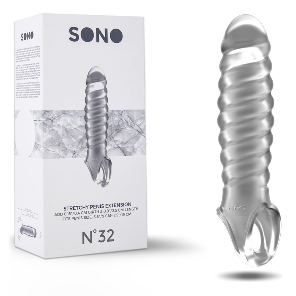 Manga Com Extensão Para O Pénis Sono Nº32 Transparente - Image 2