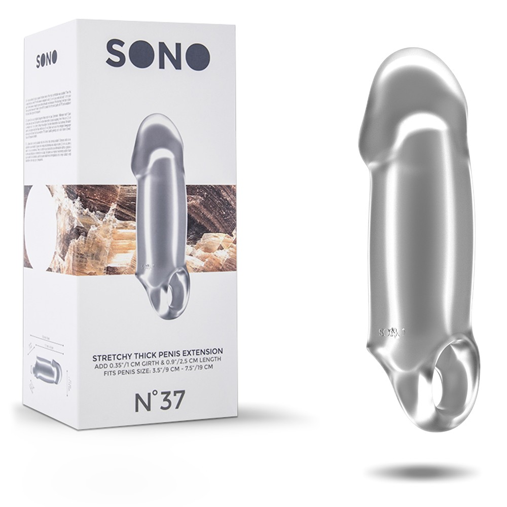 Manga Com Extensão Para O Pénis Sono Nº37 Transparente - Image 2