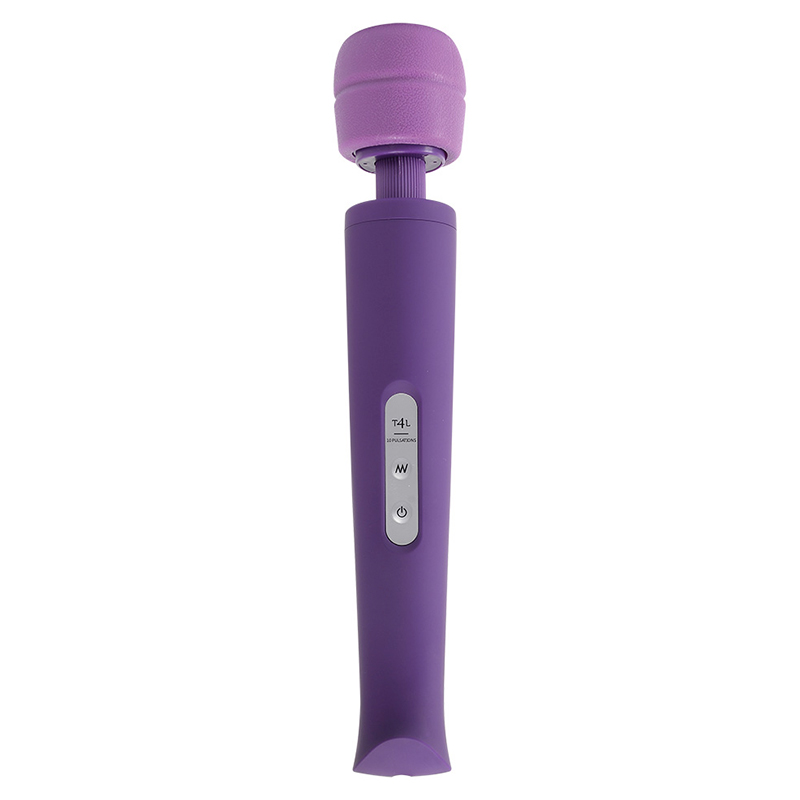 Massajador Com Carregador Usb Candy Pie Magic Wand Roxo