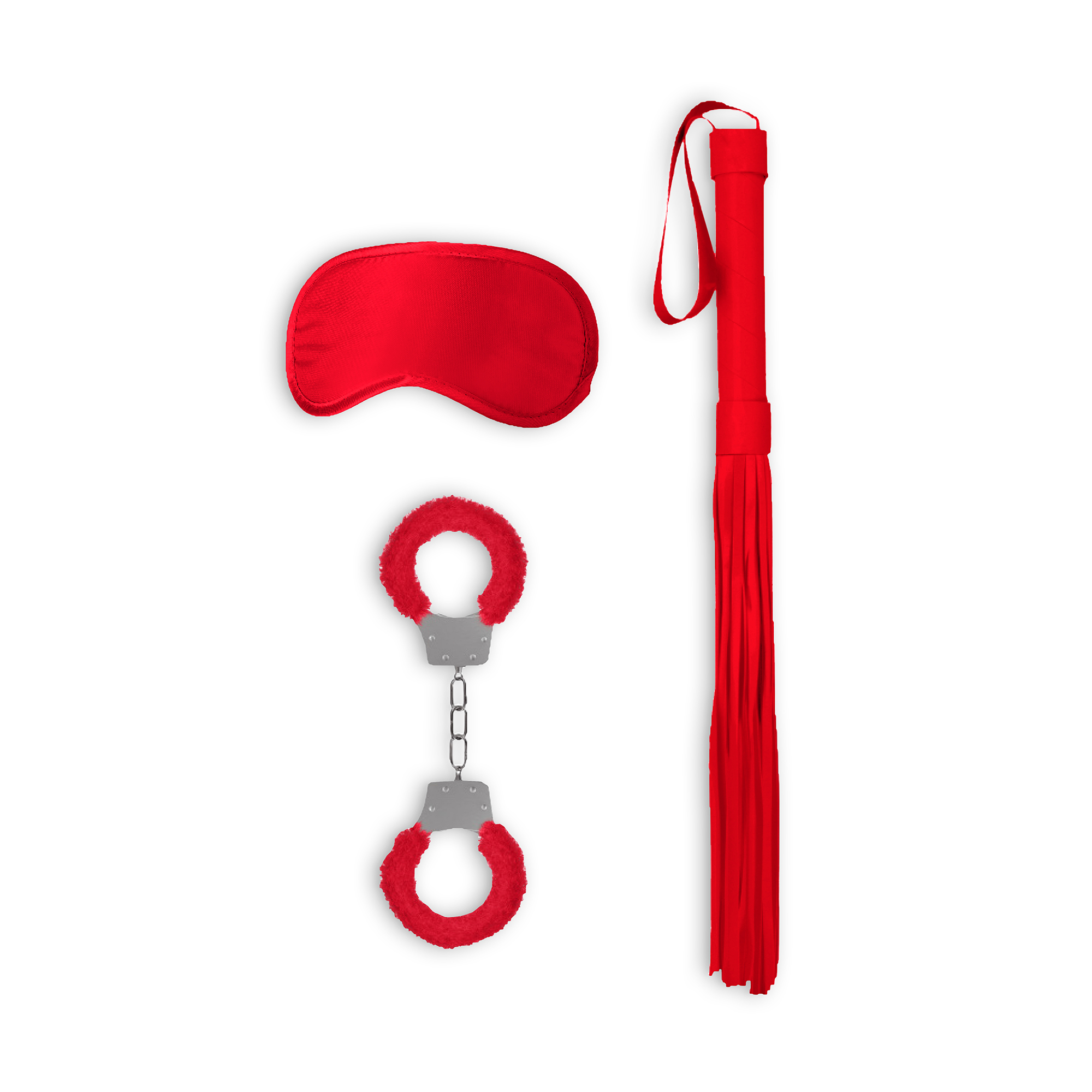 Kit Bondage Introdutório 1 Vermelho Ouch! - Image 2
