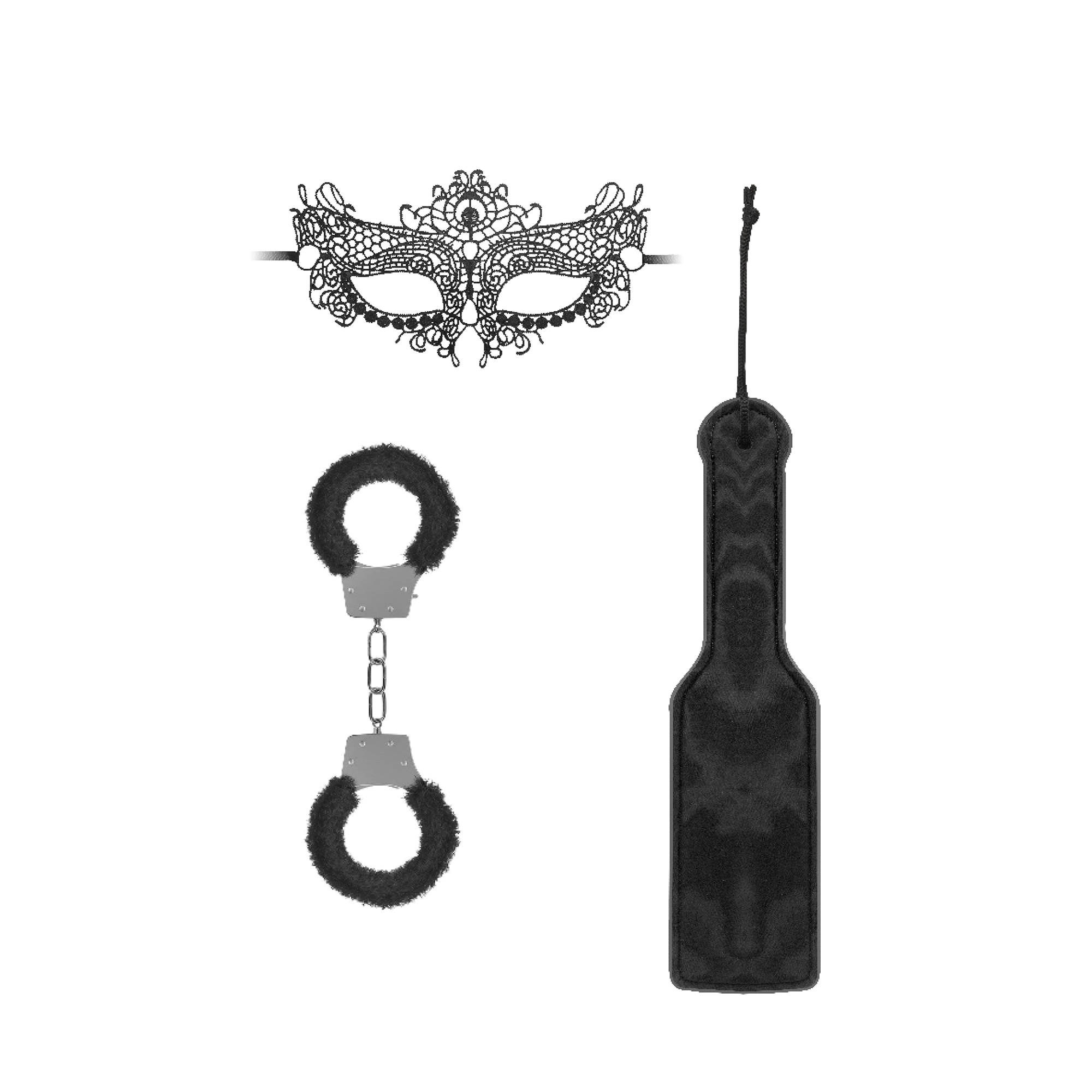 Kit Bondage Introdutório 3 Preto Ouch! - Image 2