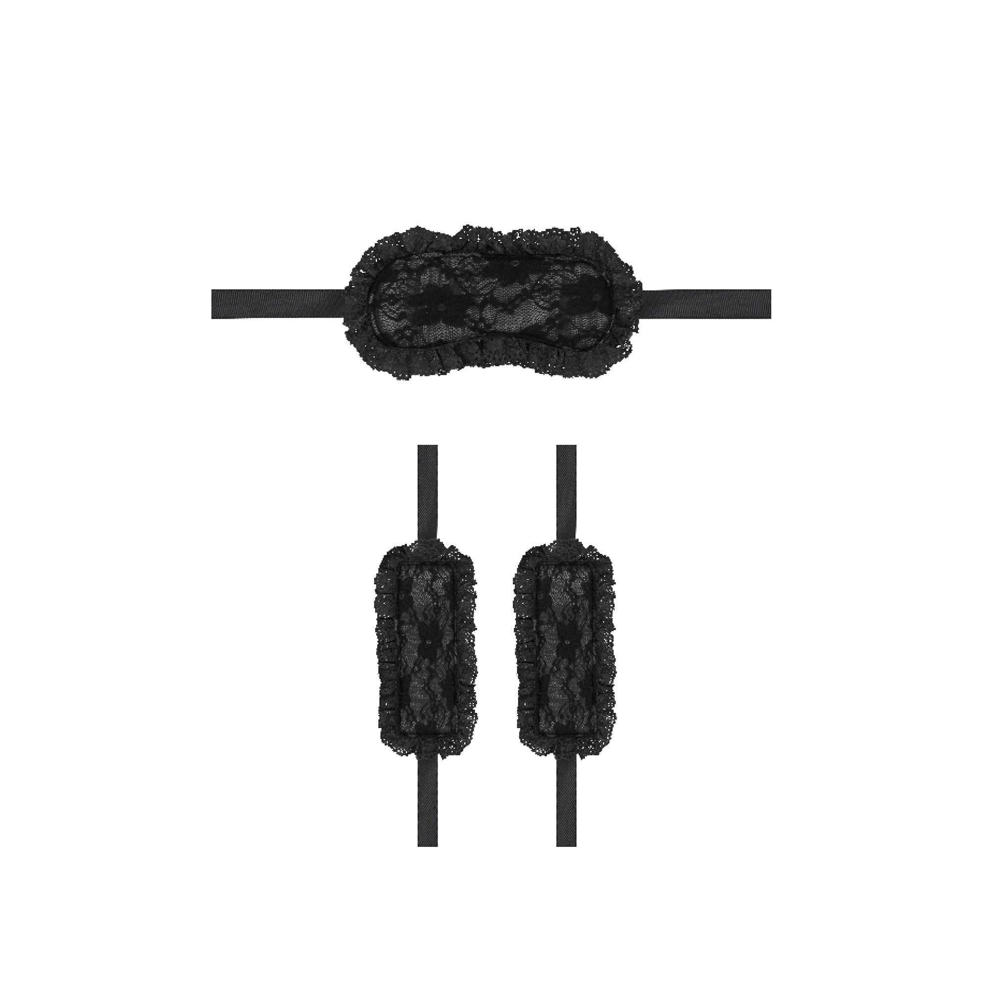 Kit Bondage Introdutório 7 Preto Ouch! - Image 4