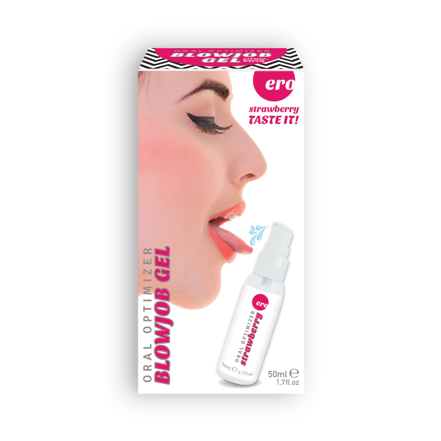 Gel Intímo Oral Optimizer Blowjob Gel Sabor Morango 50Ml - Image 2