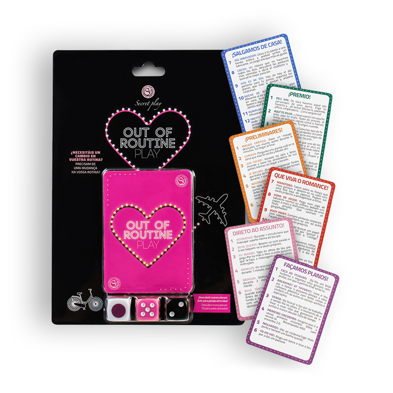 Jogo Out Of Routine Em Inglês E Espanhol Secret Play