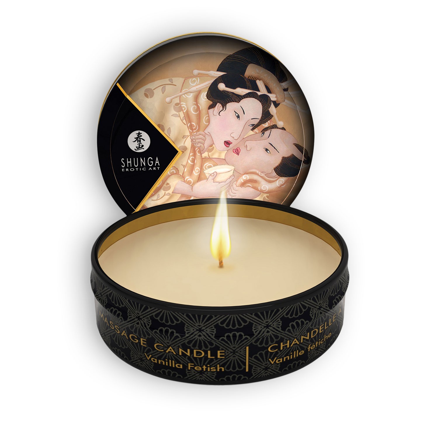 Vela De Massagem Afrodisíaca Shunga Baunilha 30Ml