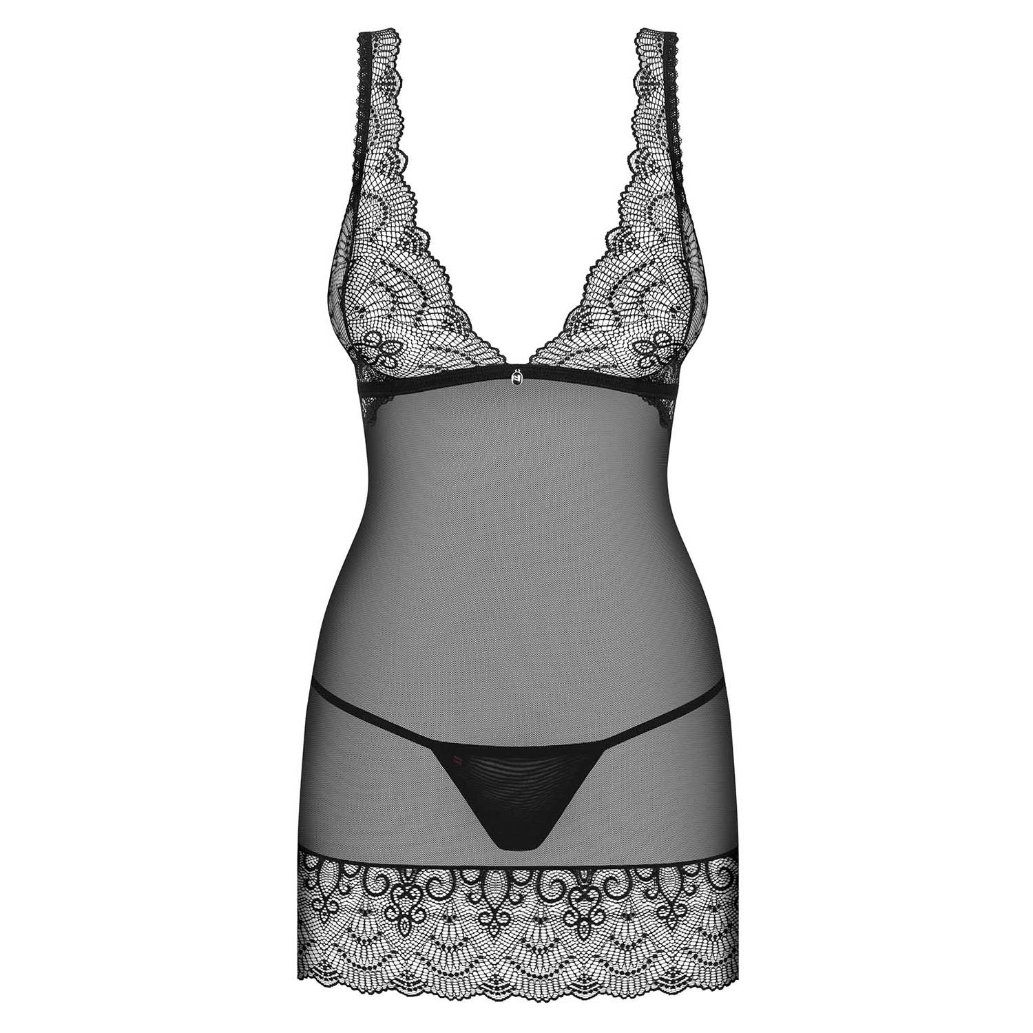 Camisa De Noite E Tanga Firella Obsessive - Image 3