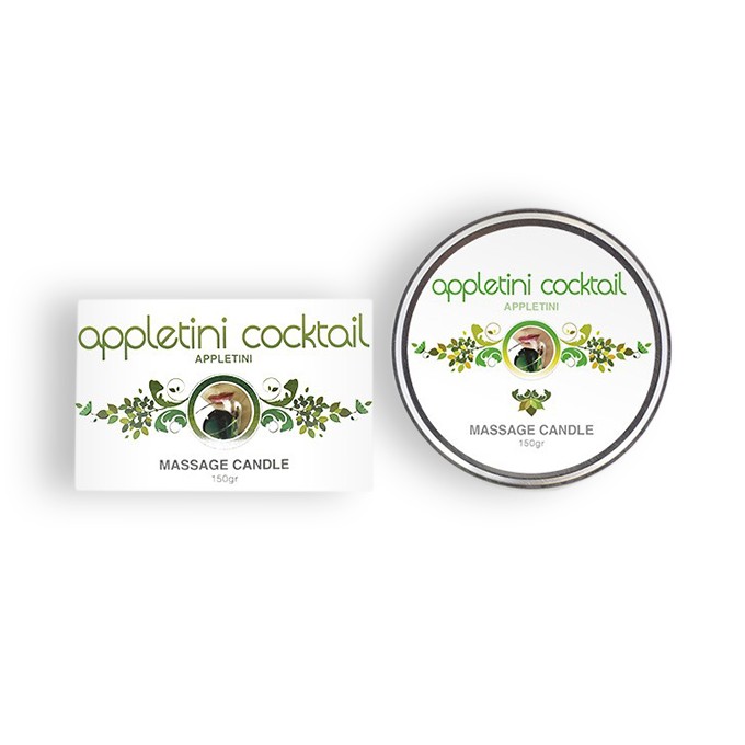 Vela De Massagem Appletini Cocktail 150Gr