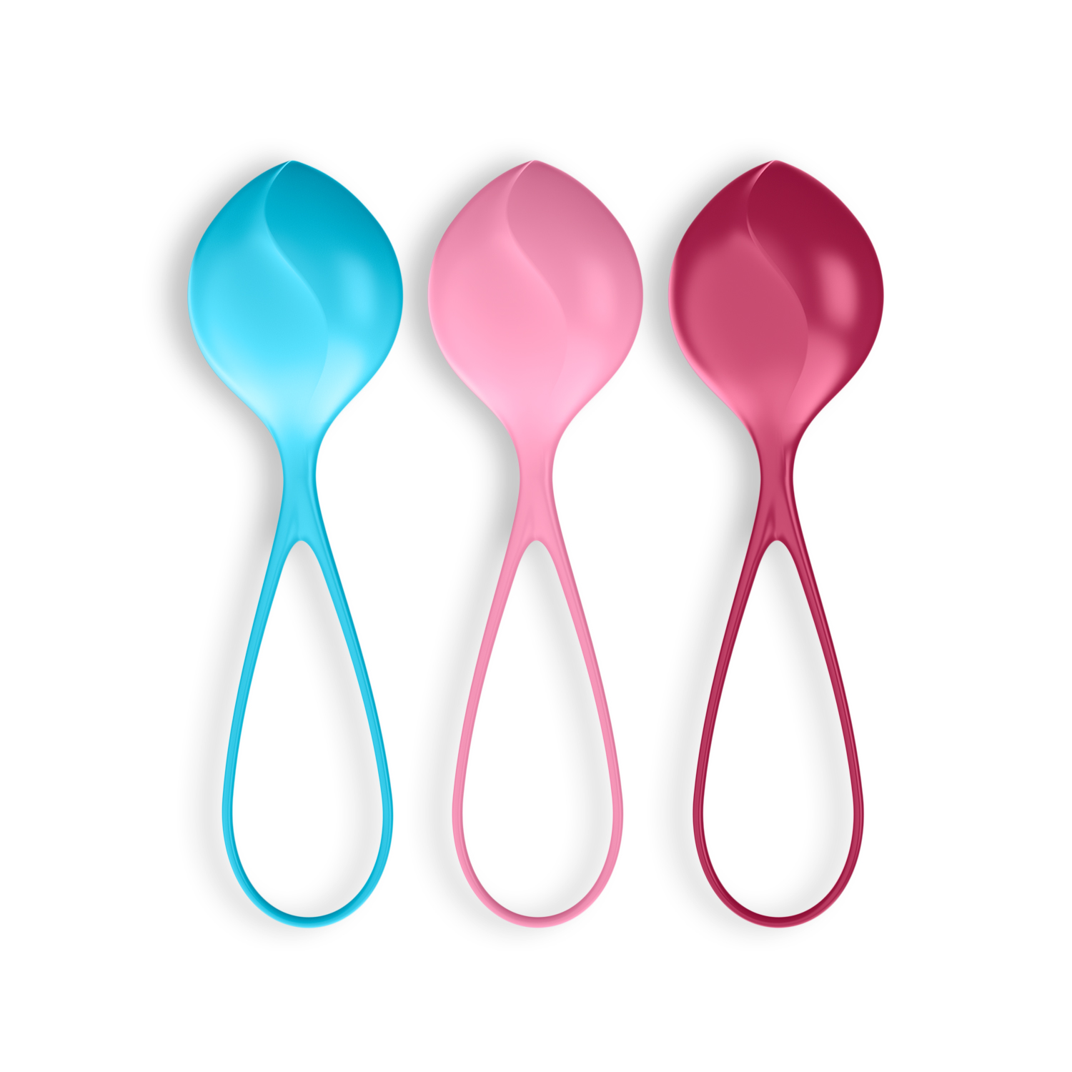 Conjunto De 3 Bolas Ben-Wa Strengthening Balls Satisfyer Coloridas - Image 2