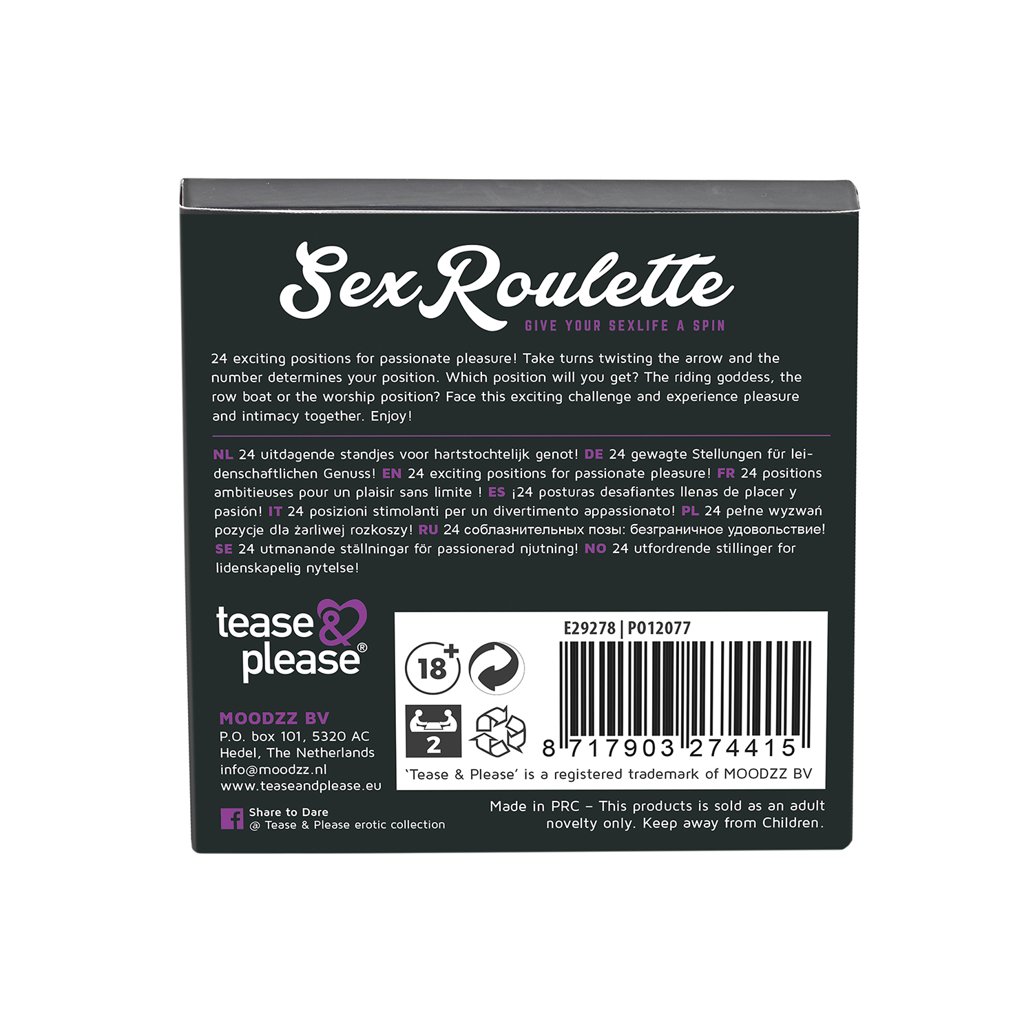 Jogo Sex Roulette Kamasutra Nl-De-En-Fr-Es-It-Pl-Ru-Se-No - Image 4