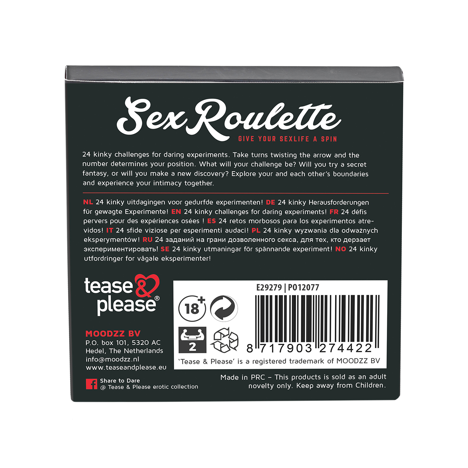 Jogo Sex Roulette Kinky Nl-De-En-Fr-Es-It-Pl-Ru-Se-No - Image 4