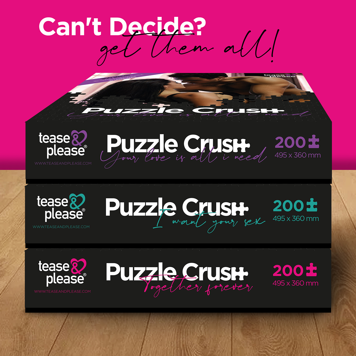 Jogo Puzzle Crush Together Forever 200 Pc - Image 4