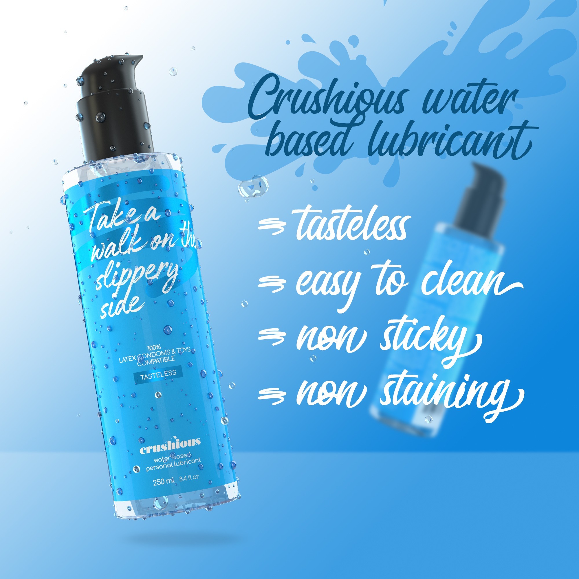 Pack Exclusivo Ovo Recarregável Ovo R1 Rosa Com Oferta De Tester E Lubrificante Waterbased Crushious 250Ml - Image 3
