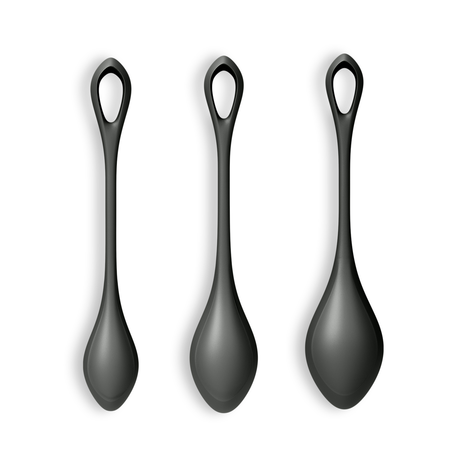 Conjunto De 3 Bolas Kegel Yoni Power 2 Satisfyer Pretas - Image 3