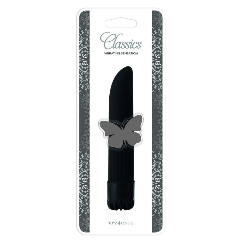 Vibrador Classics Preto Pequeno - Image 3