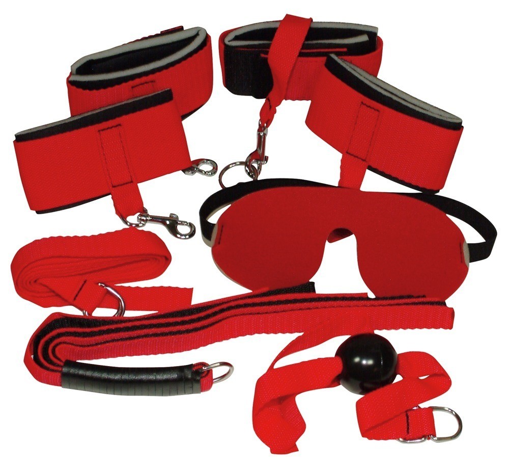 Kit Bondage Set Bad Kitty Vermelho - Image 2