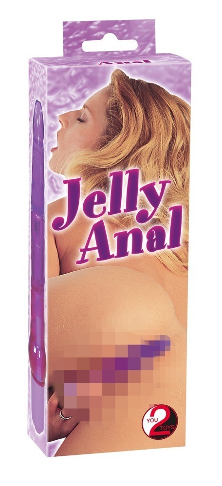 Vibrador Jelly Anal Roxo - Image 4