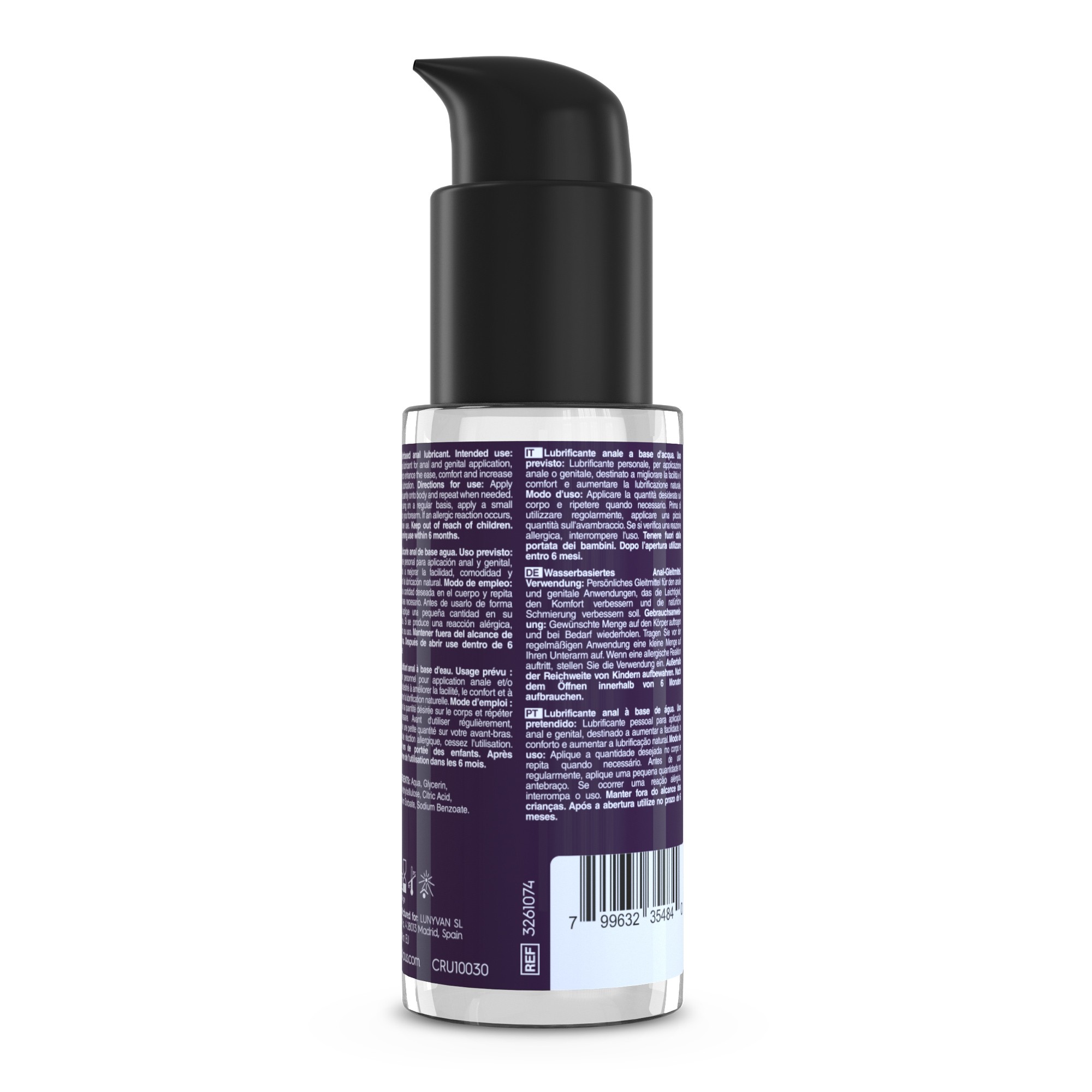 Deep Diver Dildo Duplo Com Lubrificante Anal 50Ml Crushious Roxo - Image 4