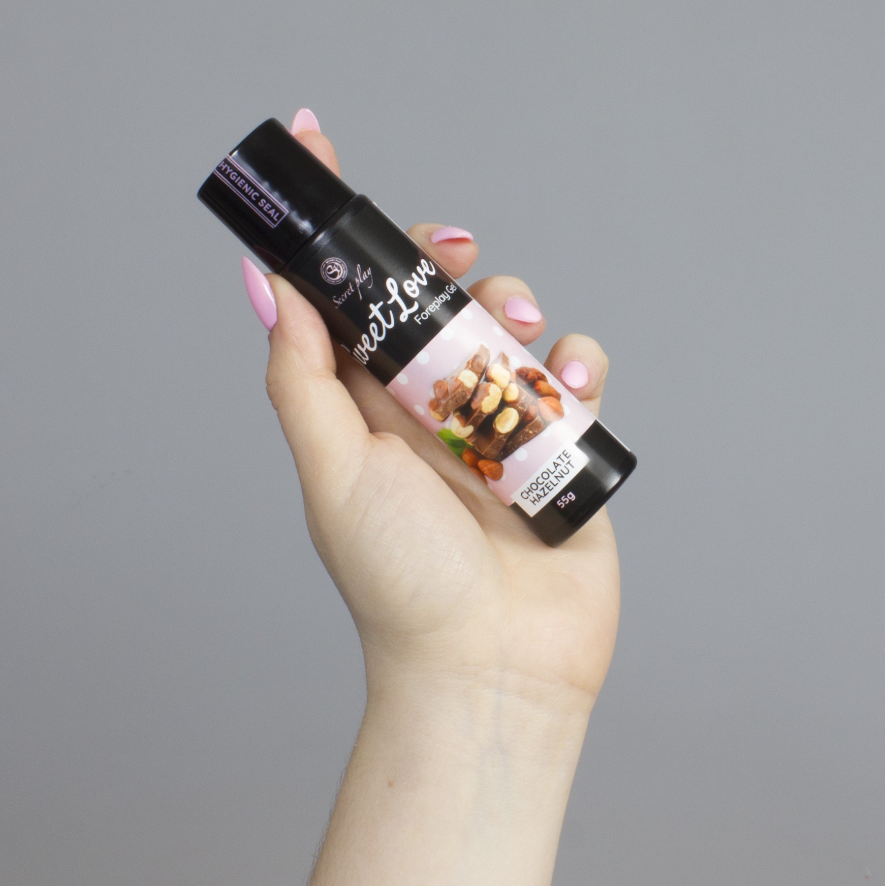 Gel Lubrificante Com Sabor A Chocolate E Avelãs Sweet Love Secret Play 60Ml - Image 4