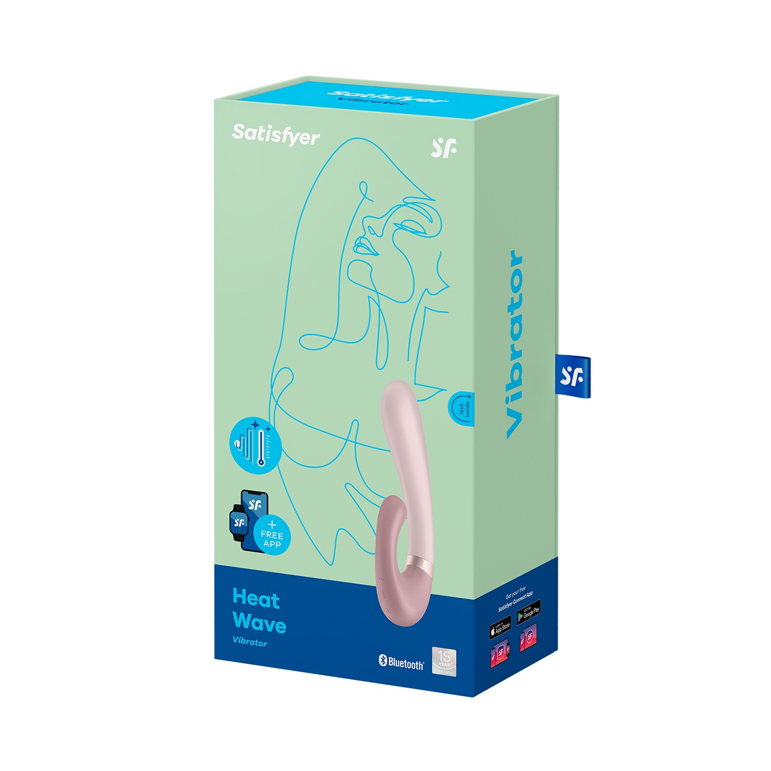 Vibrador Heat Wave Com App Satisfyer Rosa - Image 7