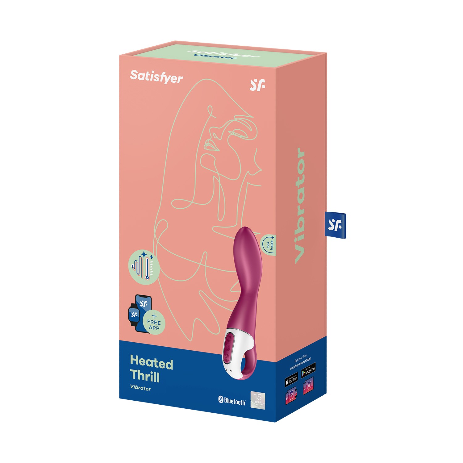Vibrador Heated Thrill Com App Satisfyer - Image 9