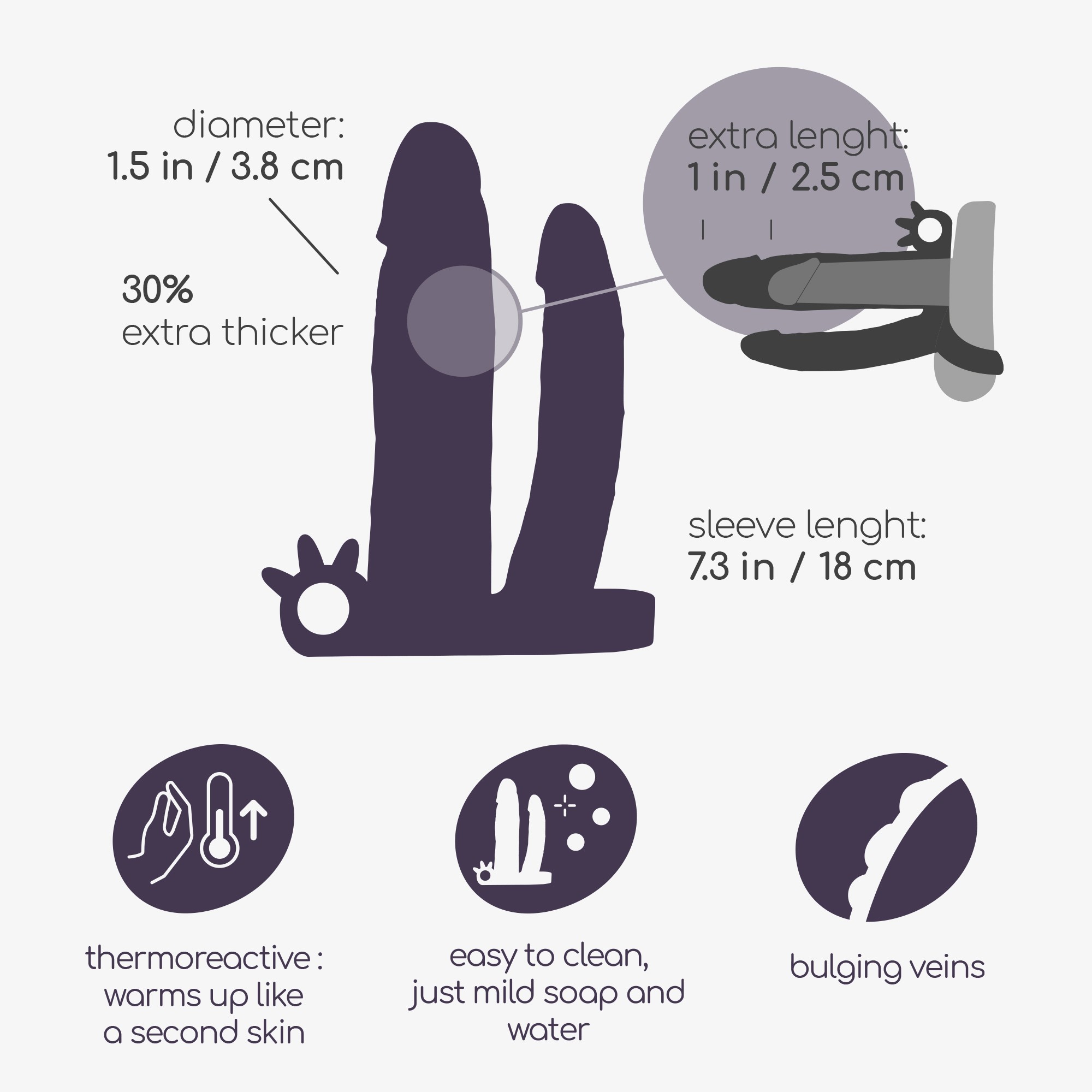 Manga Realista Para Pénis Com Dildo Extra General Dickobi Crushious - Image 9