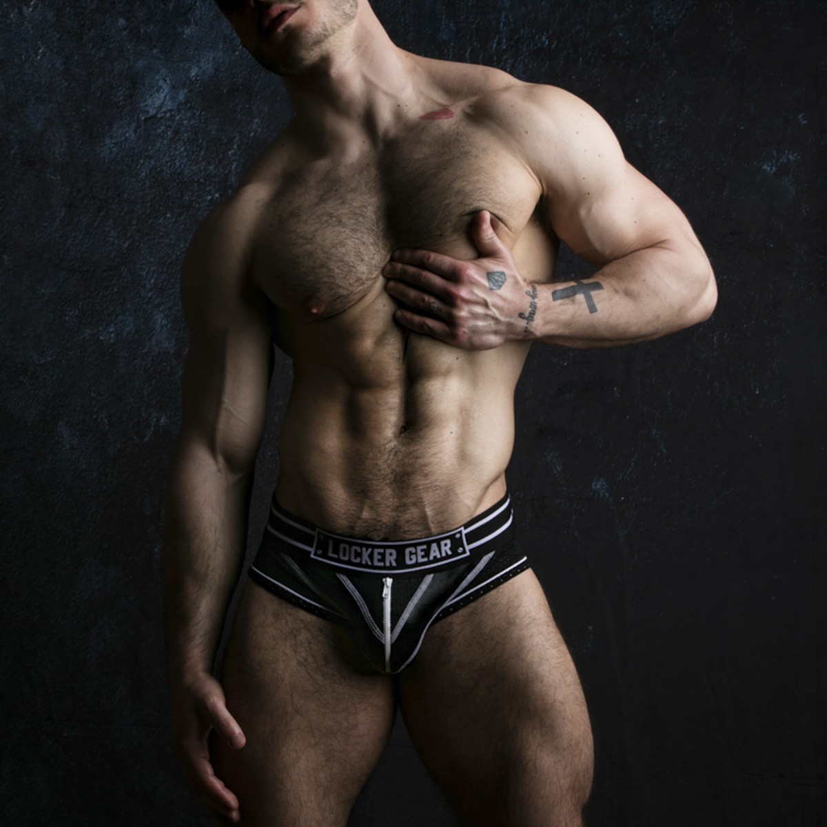 Cueca Massive Rude Locker Gear Branca - Image 4