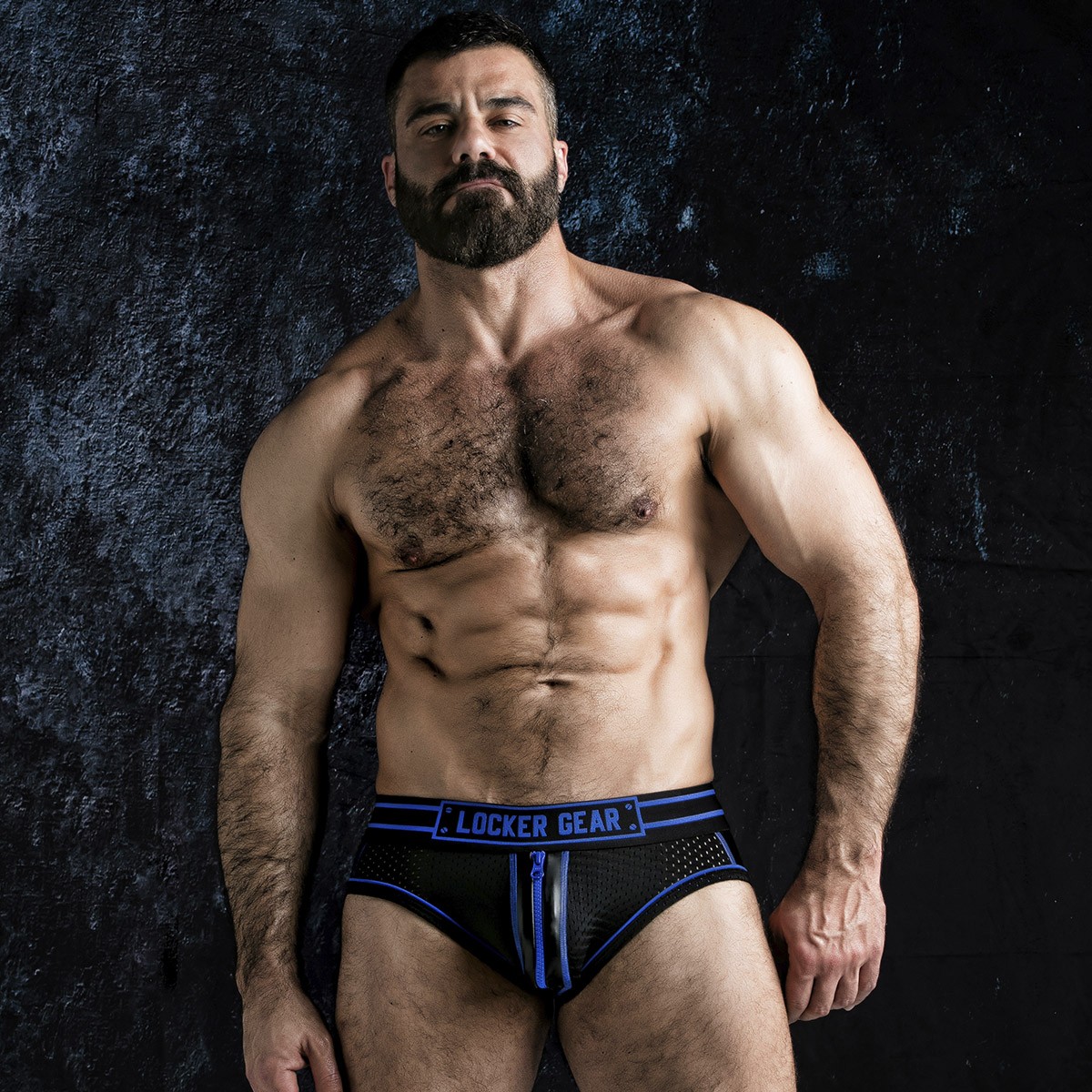 Cueca Massive Josh Locker Gear Azul - Image 2