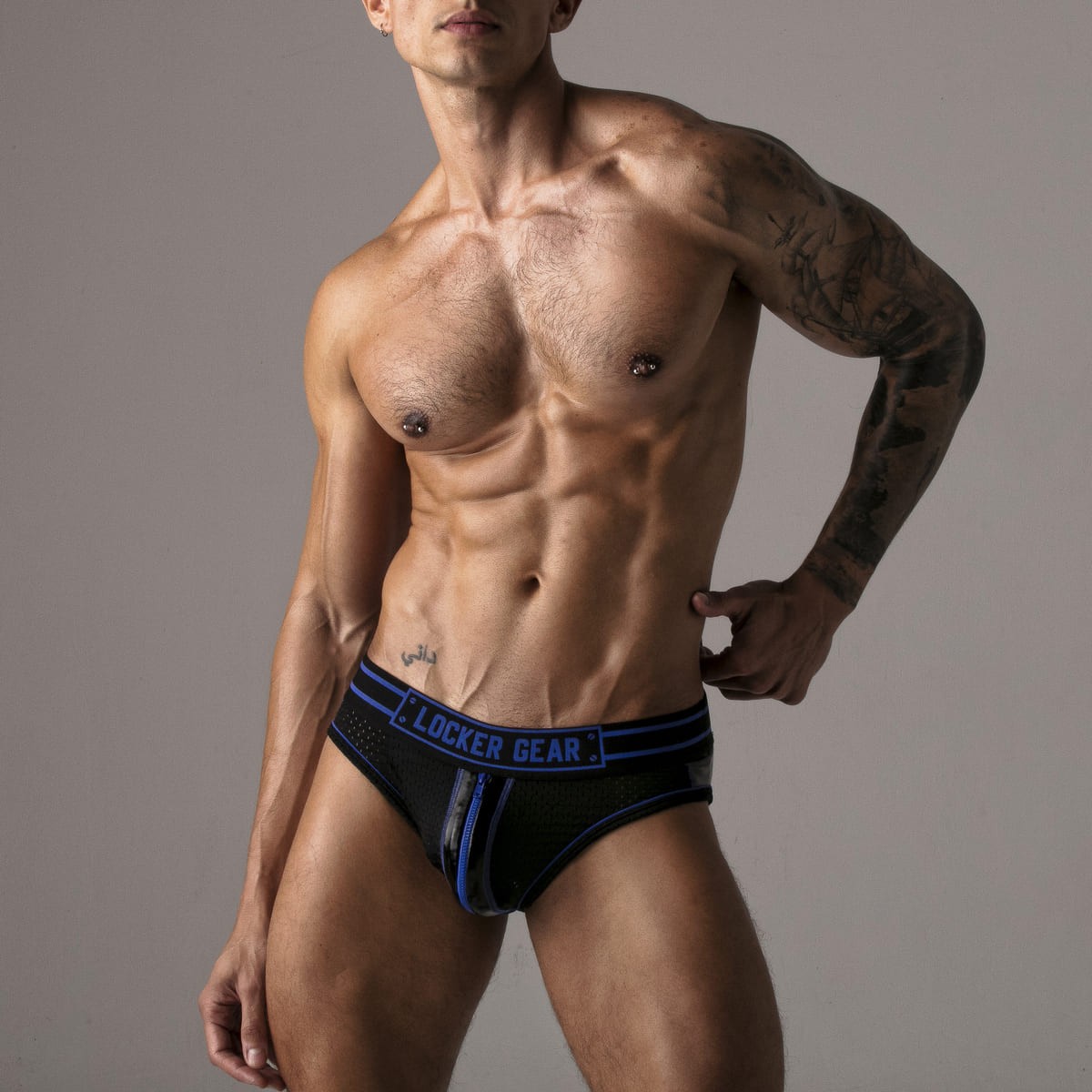 Cueca Massive Josh Locker Gear Azul - Image 8