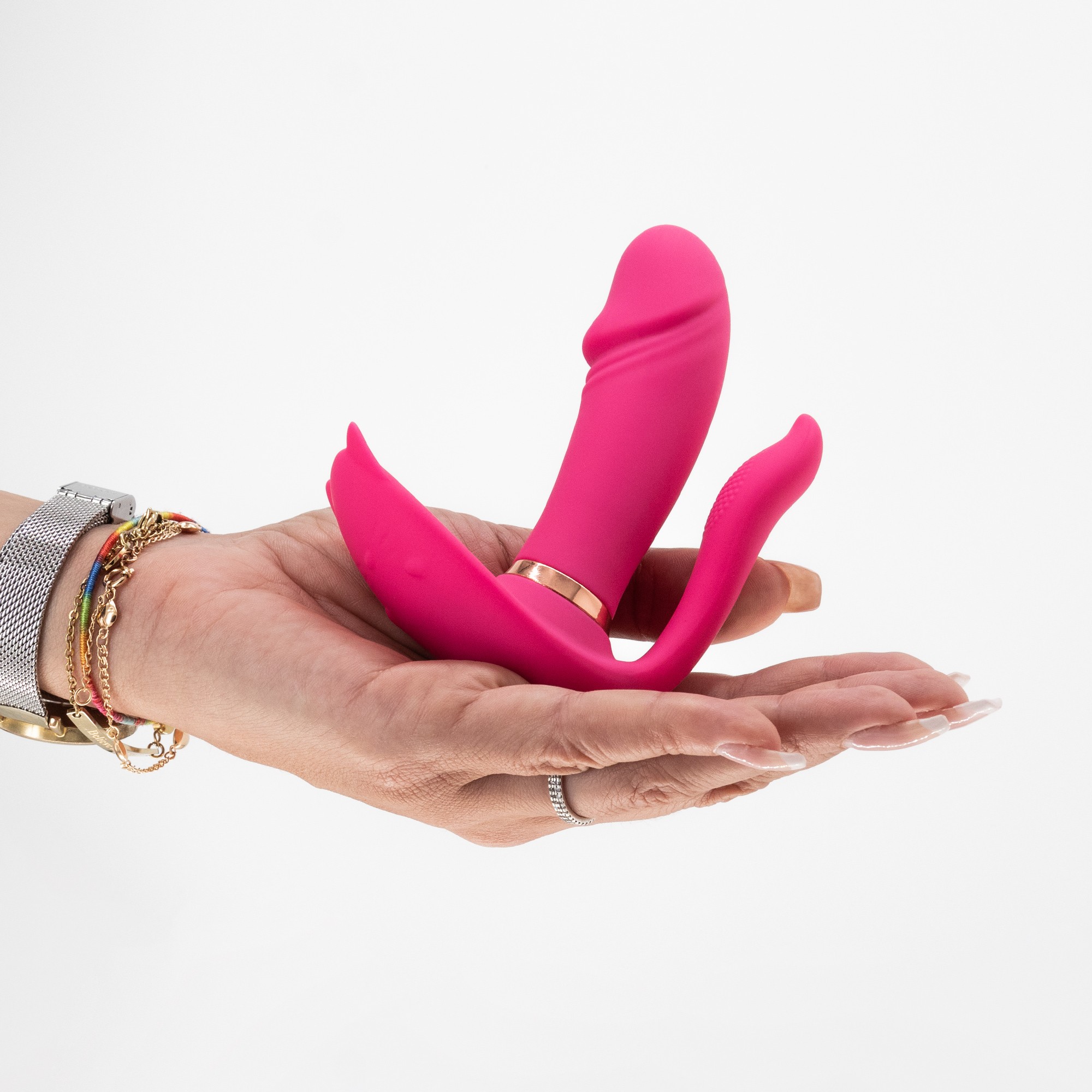 Estimulador Com Controlo Remoto Fritz Crushious Rosa - Image 9