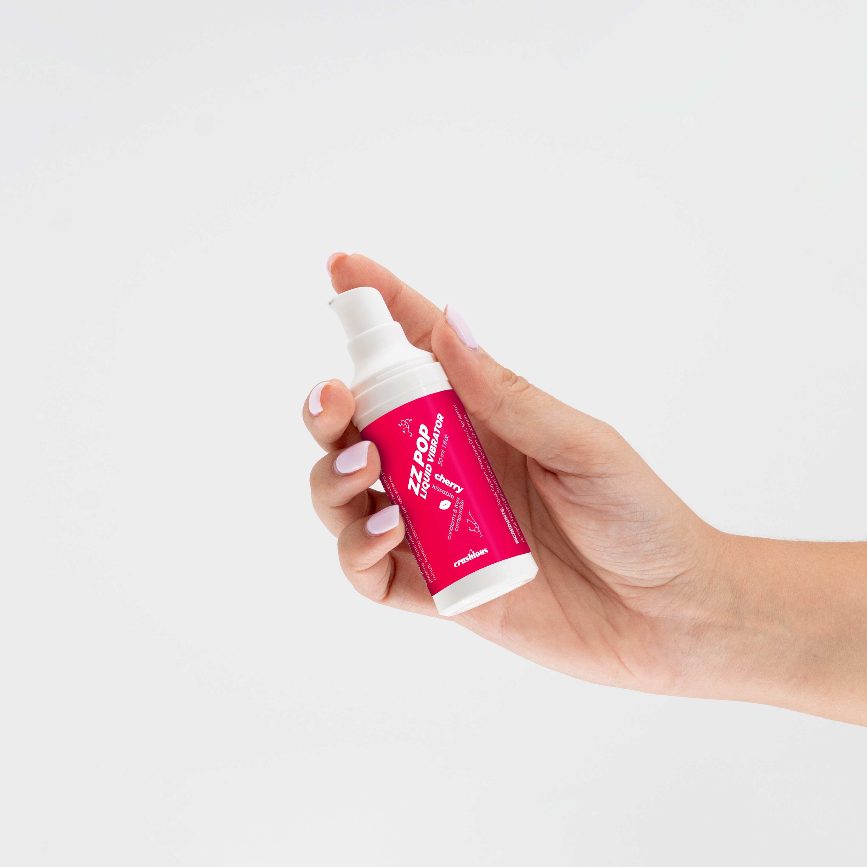 Vibrador Líquido Zz Pop Com Aroma Cereja 30Ml Crushious - Image 4