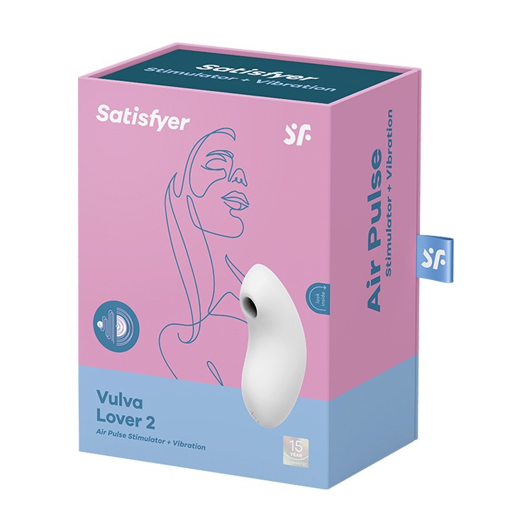 Estimulador Vulva Lover 2 Branco Satisfyer - Image 10