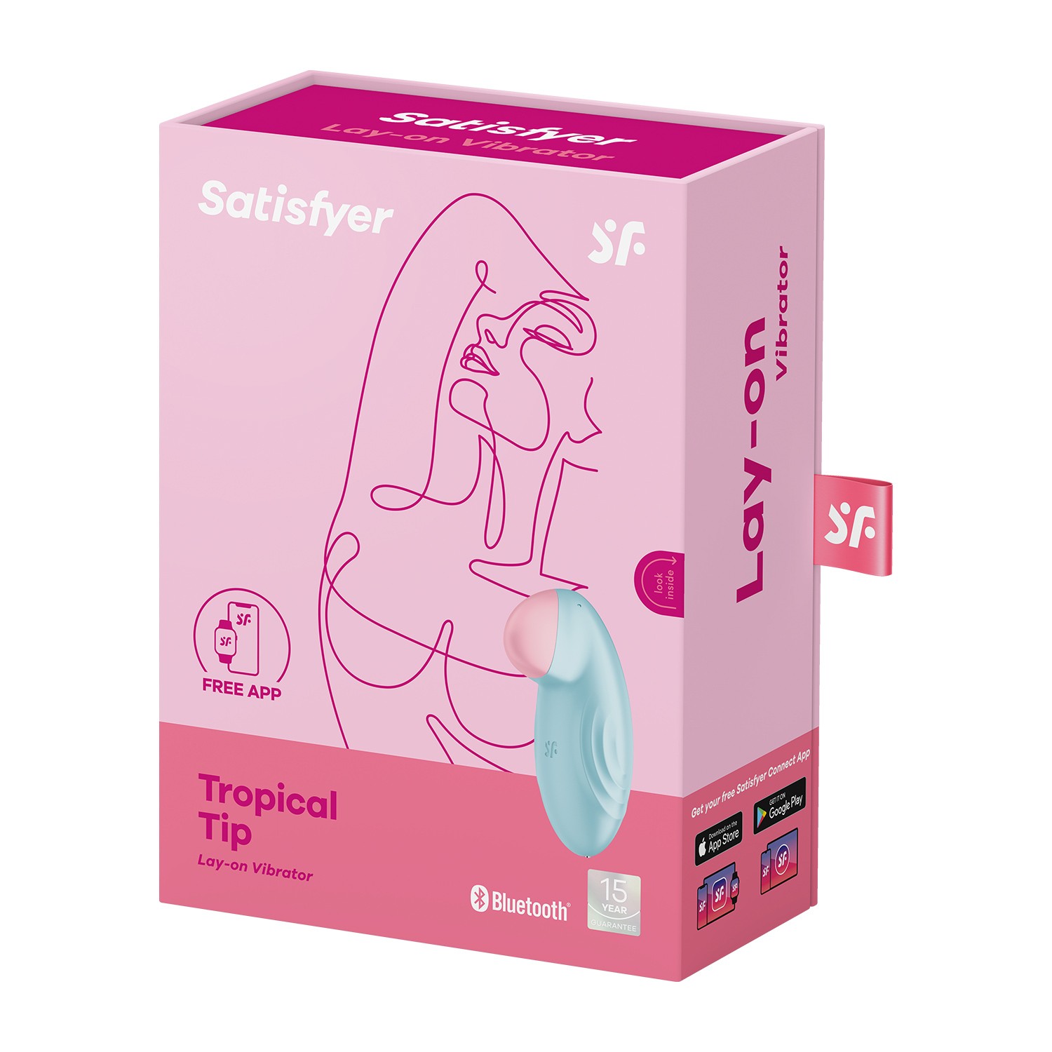Estimulador Tropical Tip Connect App Azul Satisfyer - Image 7