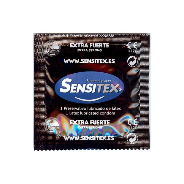 Preservativos Naturais Extra Fortes 100 Unidades Sensitex