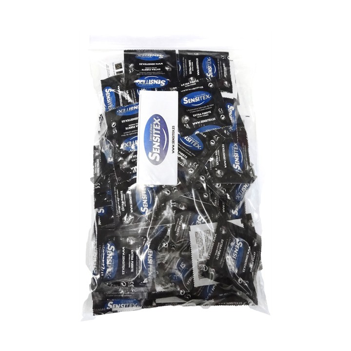 Preservativos Naturais Extra Fortes 100 Unidades Sensitex - Image 2