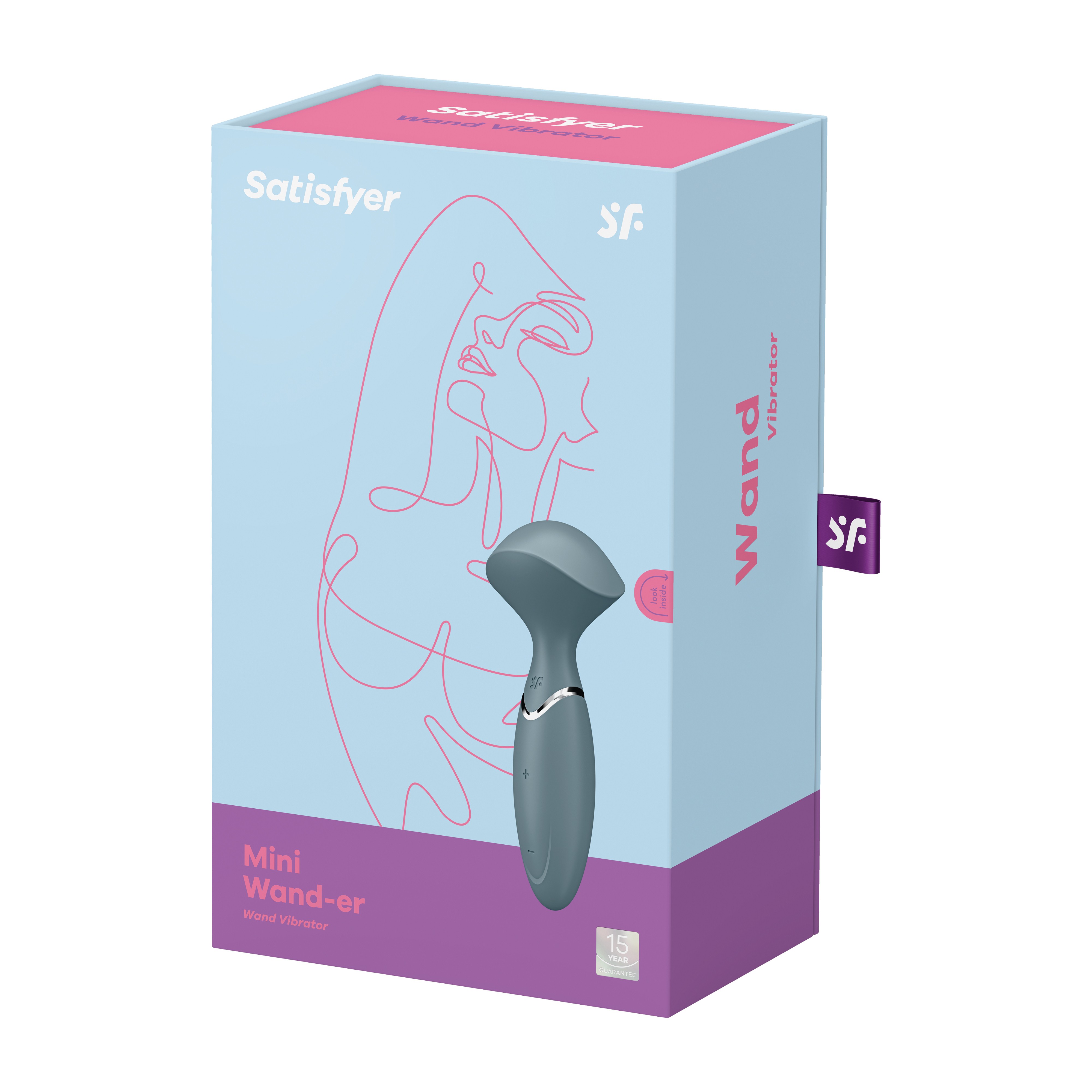 Varinha Mini Wand-Er Cinza Satisfyer - Image 7