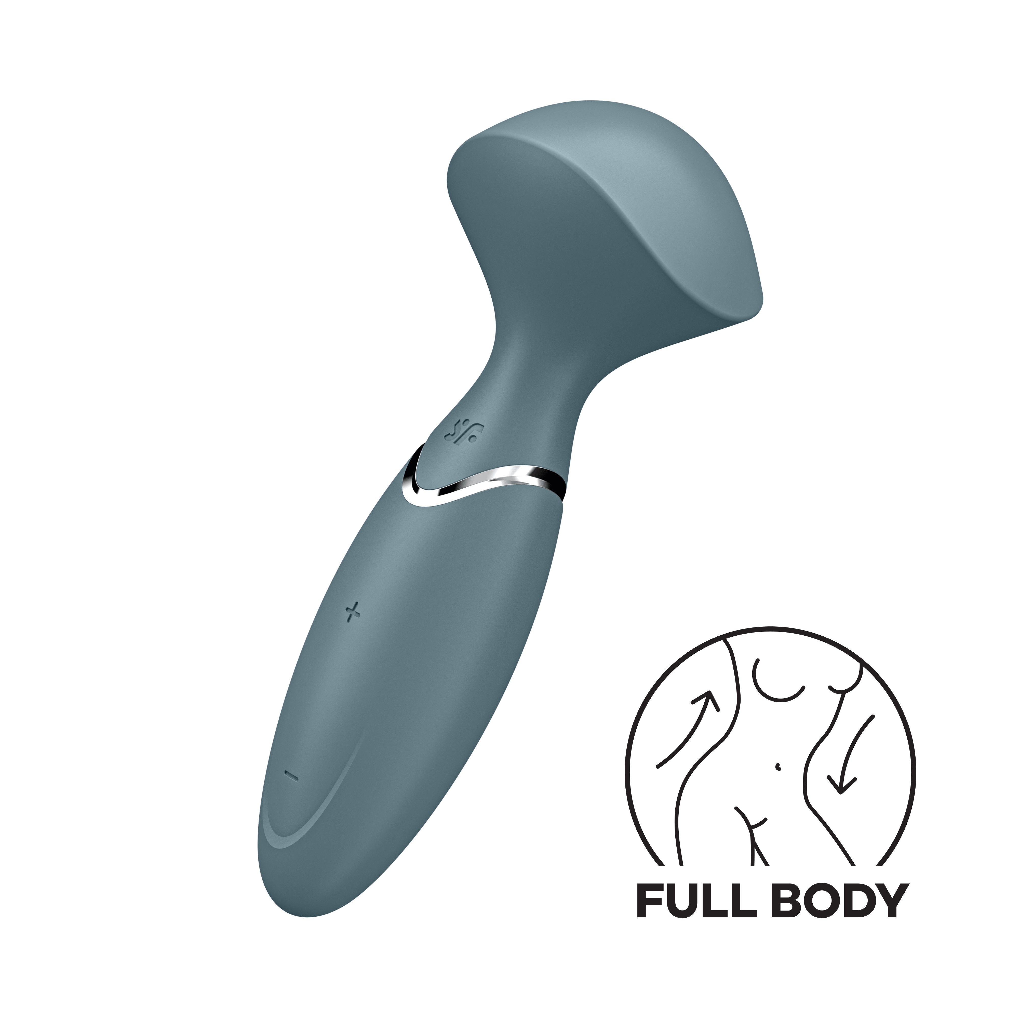 Varinha Mini Wand-Er Cinza Satisfyer