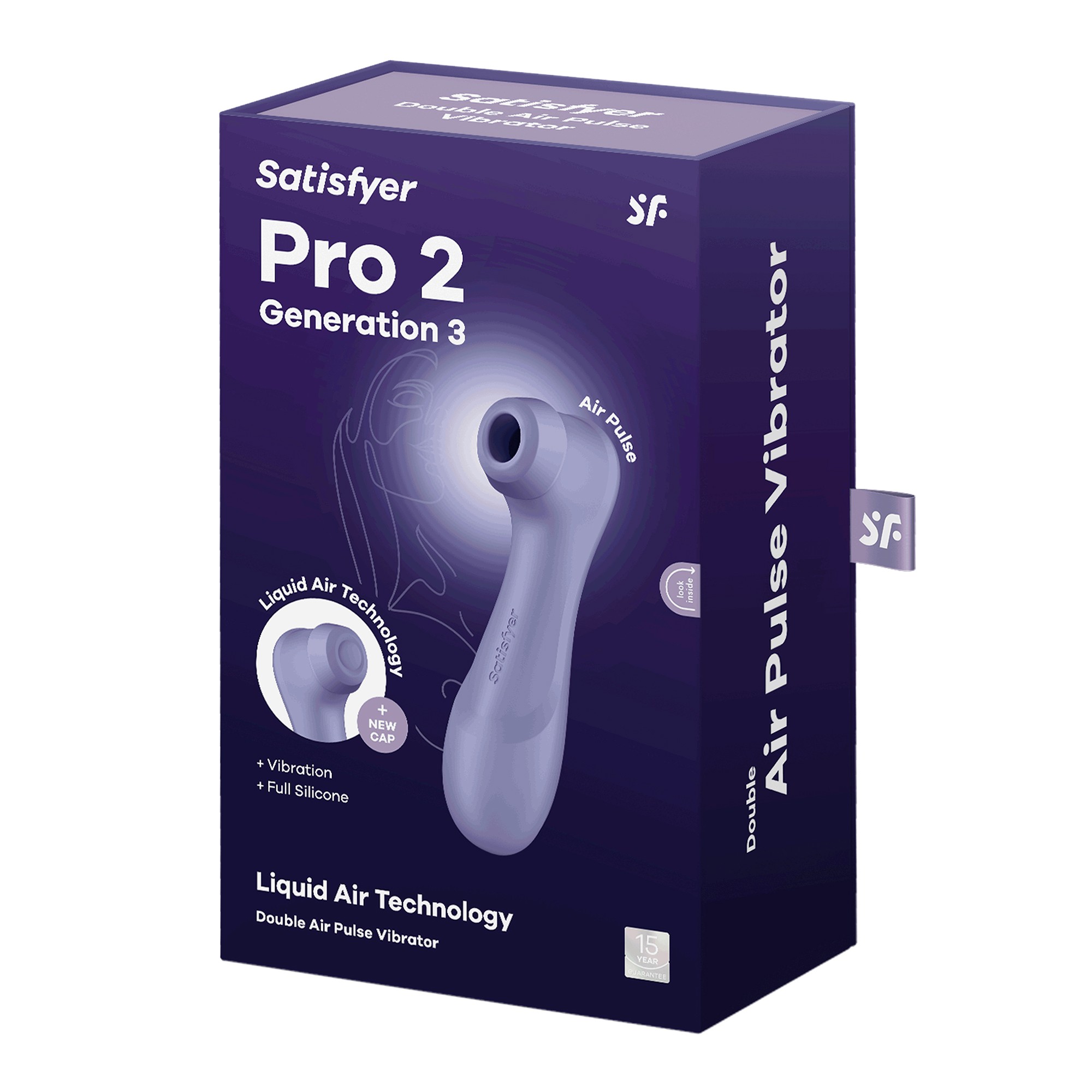 Estimulador Pro 2 Gen 3 Satisfyer Lilás - Image 2