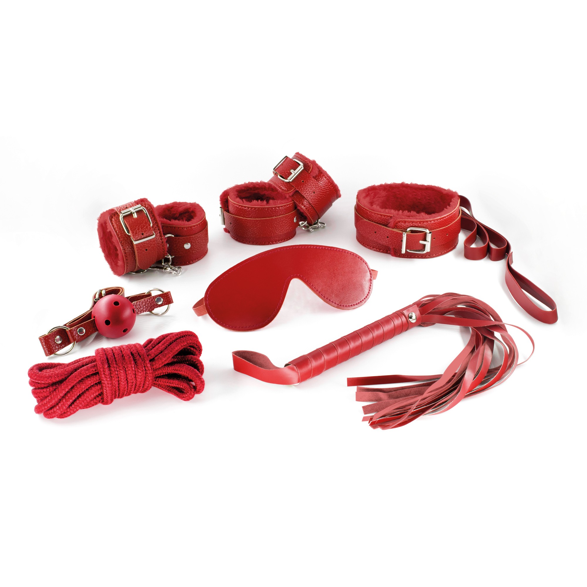 Kit Bdsm Dungeons & Maidens Vermelho Crushious - Image 2