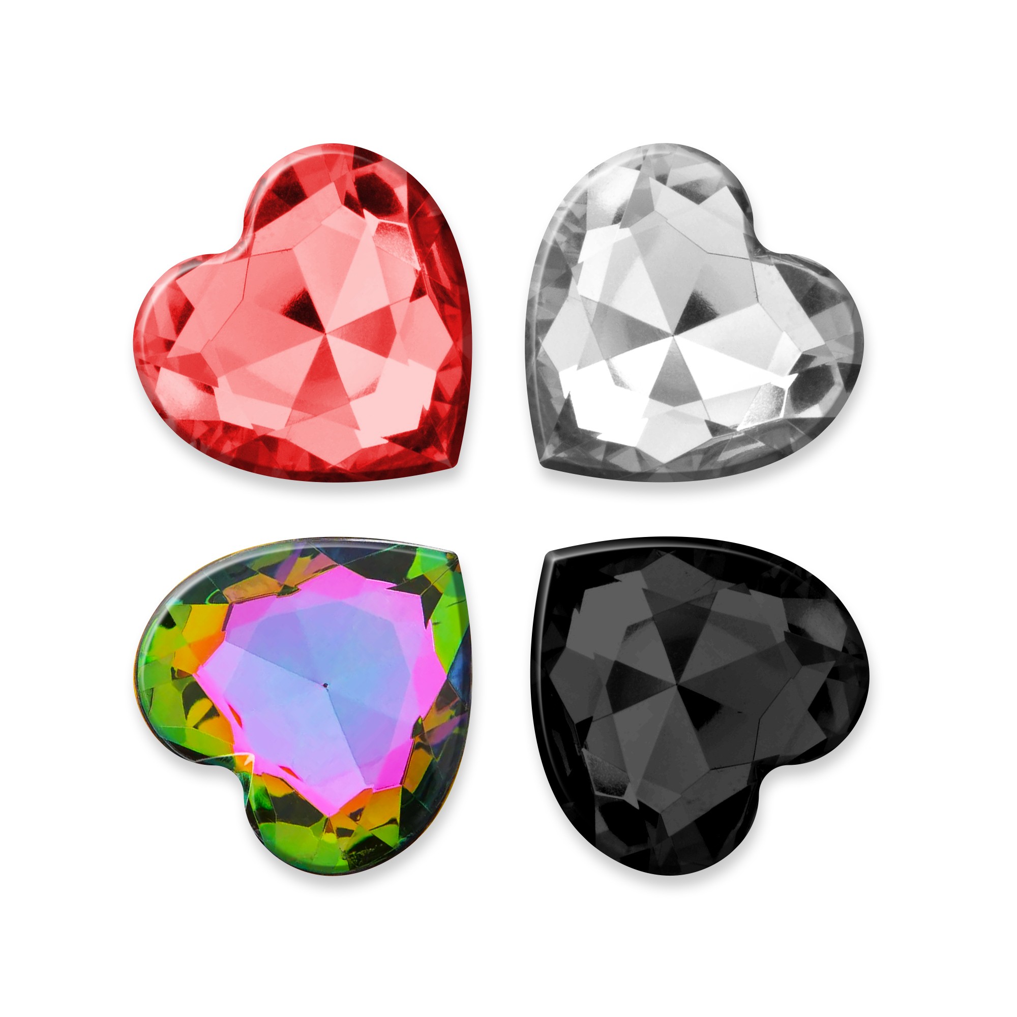 Cuore Plug Anal Médio Com 4 Joias Intercambiáveis Crushious - Image 8
