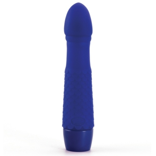 Vibrador Brigit Azul Embalagem Branca