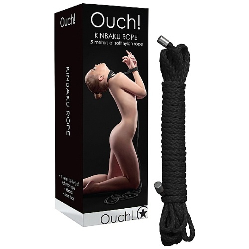 Corda De Restrição Kinbaku 5 Metros Preta - Image 2