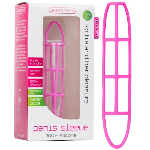 Manga Para O Pénis Penis Sleeve Rosa - Image 2