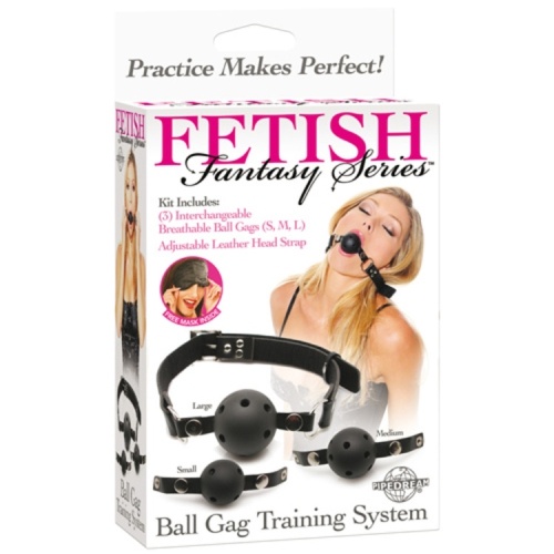Mordaça De Treino Ball Gag Training System Fetish Fantasy Series - Image 2