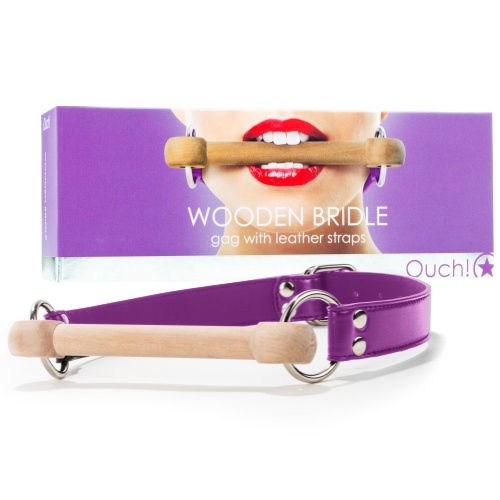 Mordaça Wooden Bridle Roxa - Image 2