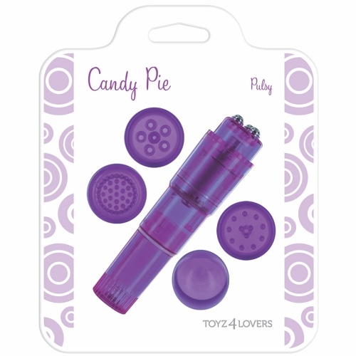 Vibrador Candy Pie Pulsy Roxo - Image 2